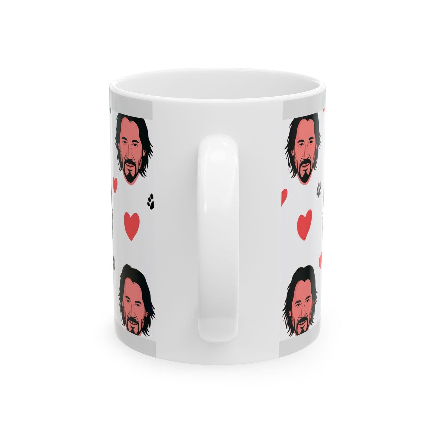 Keanu Paws Mug